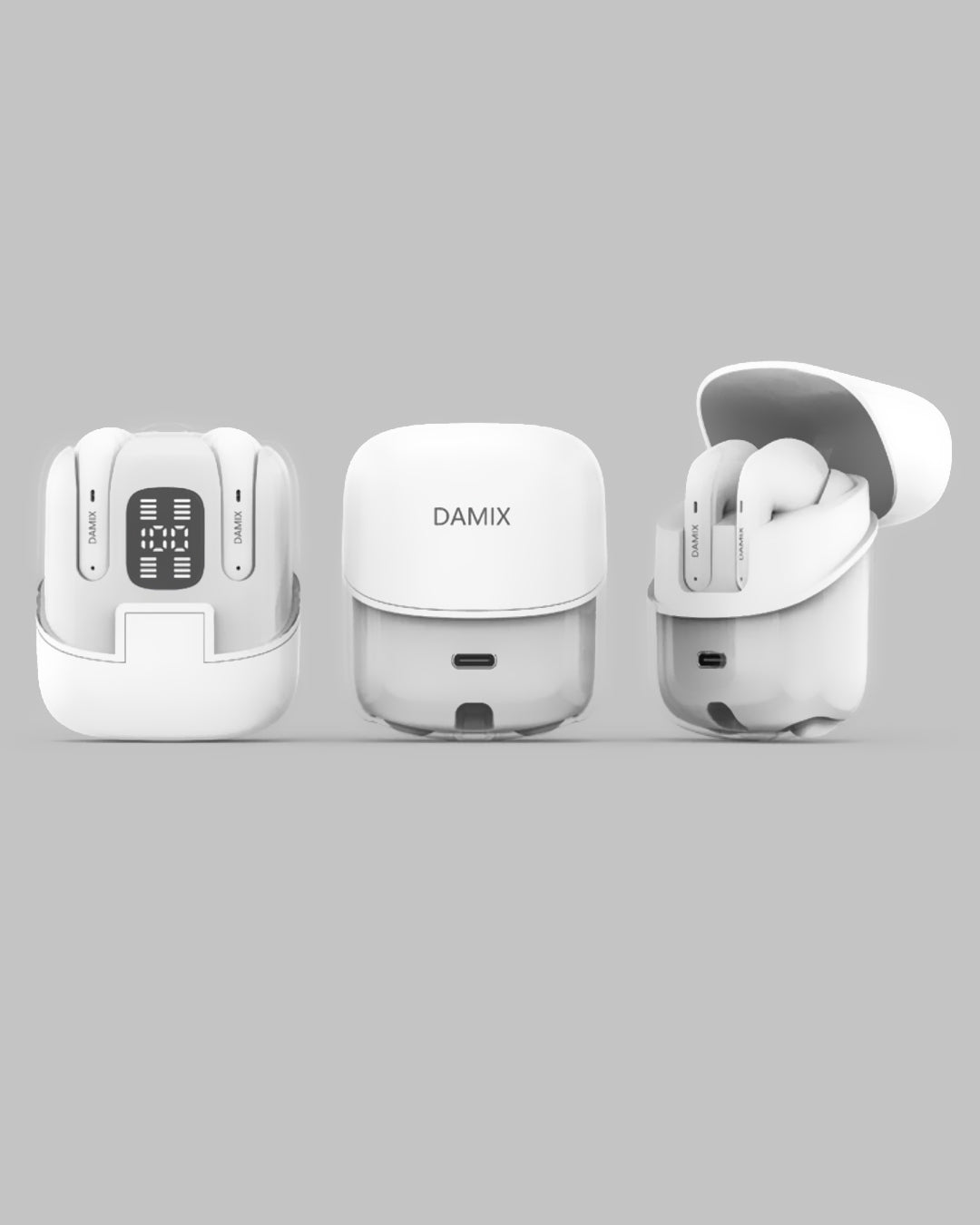 2025! Nuevos Audífonos Doble Par, sonido HiFi, bluetooth 5.5, Cancelación de ruido ENC, 2 pares de auriculares